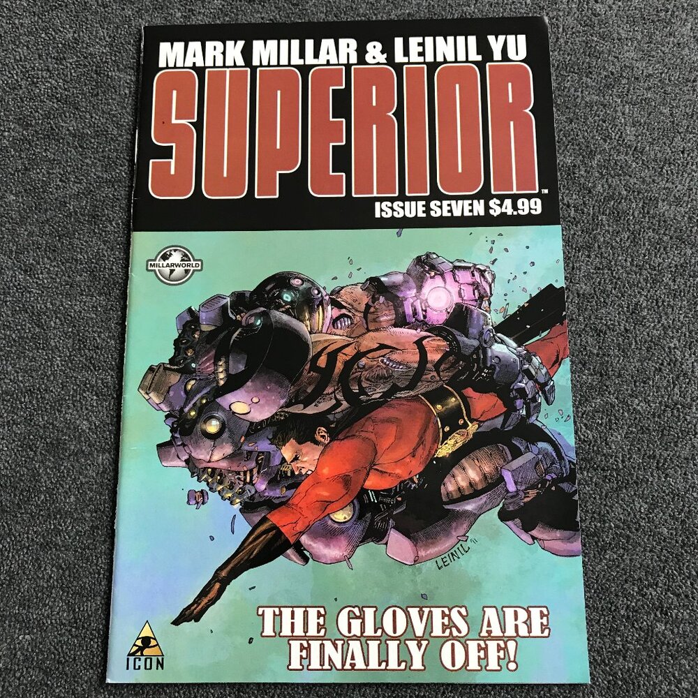 Superior #7 VF 2012 Mark Miller Leinil Yu Icon Comics